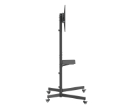 Gembird Stojak pod telewizor aluminiowy mobilny 37-70 cali Czarny - 1584100 - zdjęcie 3
